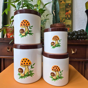 Merry Mushroom Canisters