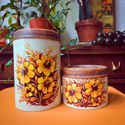 Cheinco Floral Canisters