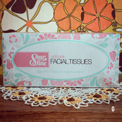 NOS 1970s/80s Tissue Boxes
