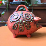 1960s Fitz and Floyd Piggy Bank