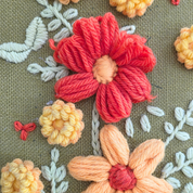 Flower Tree Embroidery