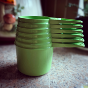 Tupperware Measuring Spoons and Cups