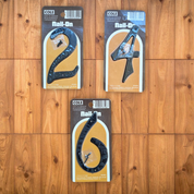 Cast Aluminum House Numbers