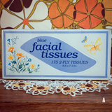 NOS 1970s/80s Tissue Boxes