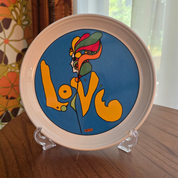 Peter Max Love Plate