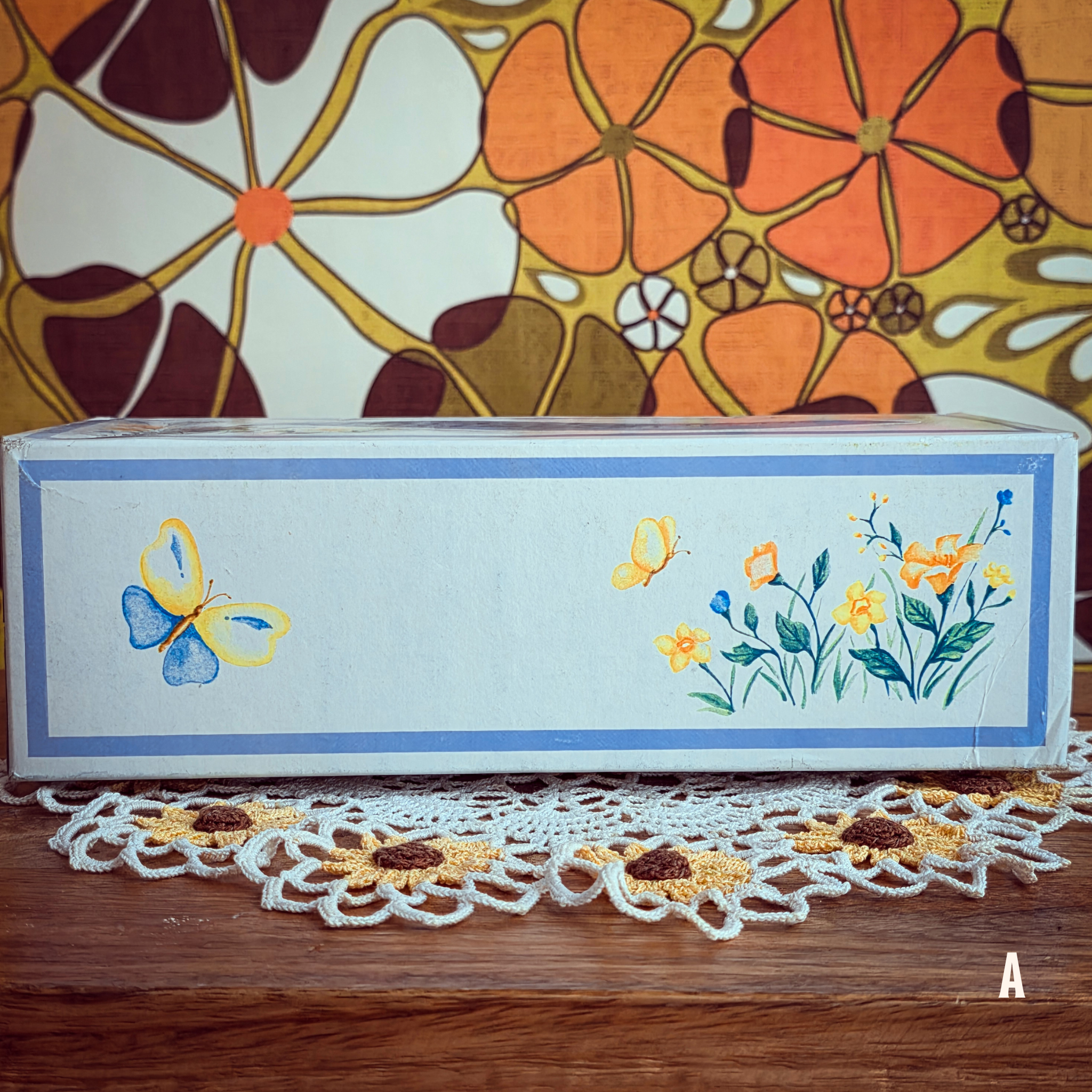 NOS 1970s/80s Tissue Boxes
