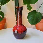 Vintage Japanese Grizelle Drip Glaze Pottery Pitcher