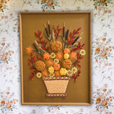 Fall Bouquet Crewel