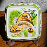 Daeware Hand Decorated Mushrooms Ceramic Wall Hanging