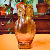 Kanawha Amber Owl Pitcher