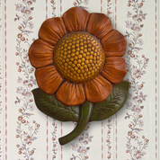 Ceramic Flower Wall Hanging