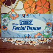 NOS 1970s/80s Tissue Boxes