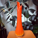 Ribbed Swung Vase