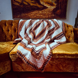 Handmade Crochet Throw Blanket