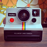 Polaroid One Step Rainbow SX-70 Land Instant Camera