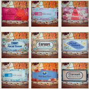 NOS 1970s/80s Tissue Boxes